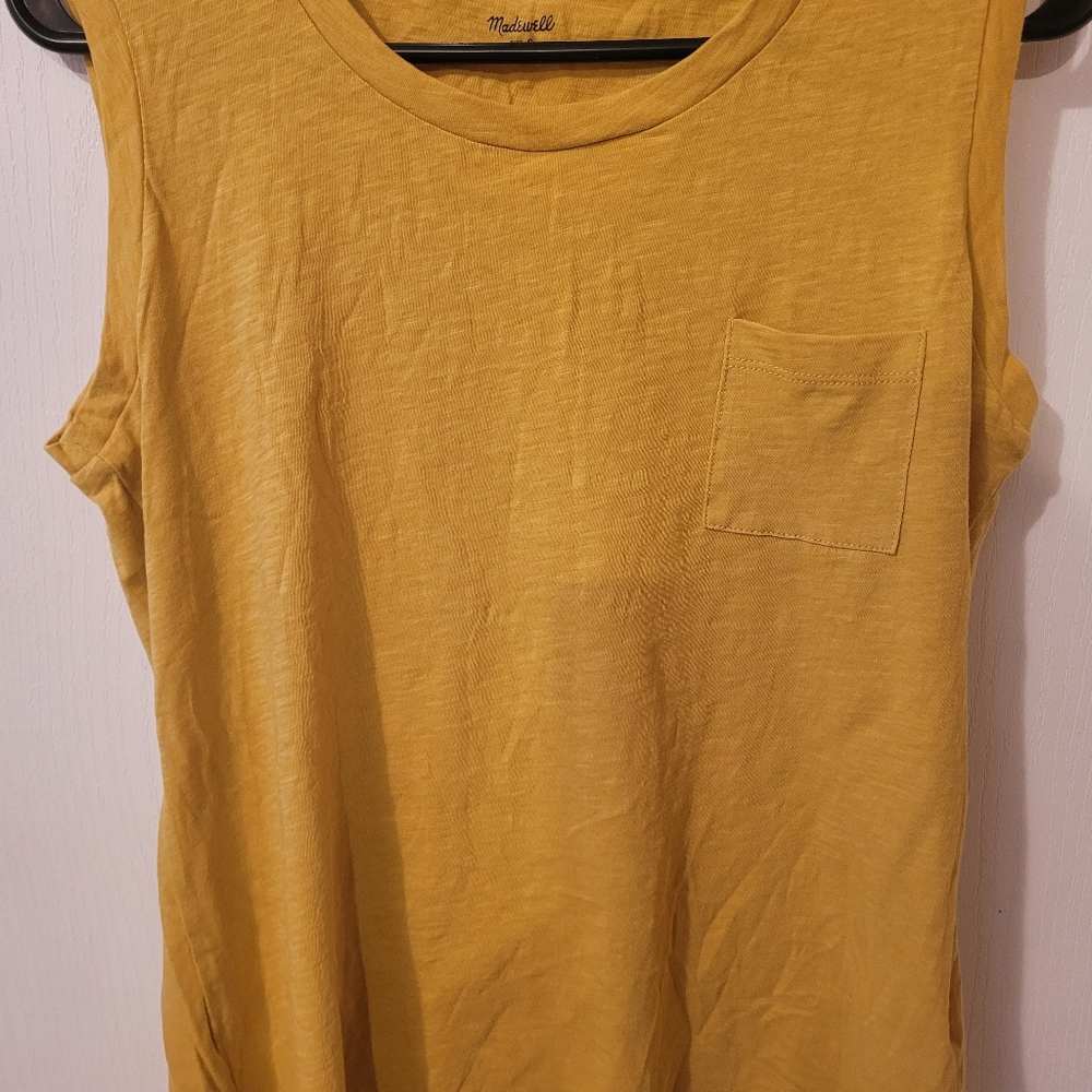 Madewell Pocket Tank Size Small
